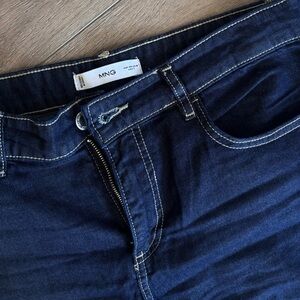 MANGO Low Rise widleg jeans